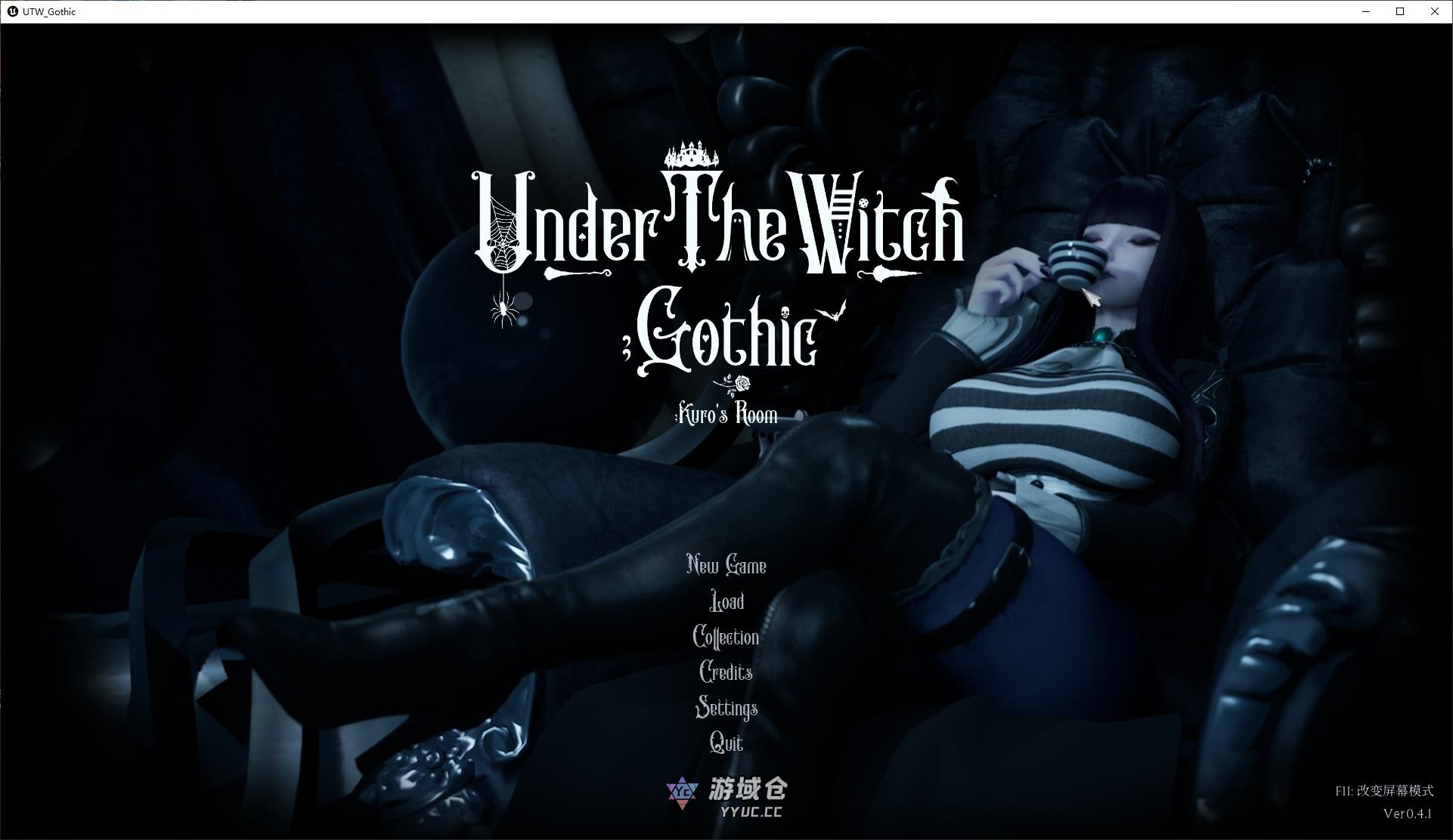 【战场SLG/3D作品/全动态】魔女的侵袭:库洛的房间 Under The Witch:Kuro’s Room Ver0.5.0 官中步兵版 [2.90G]