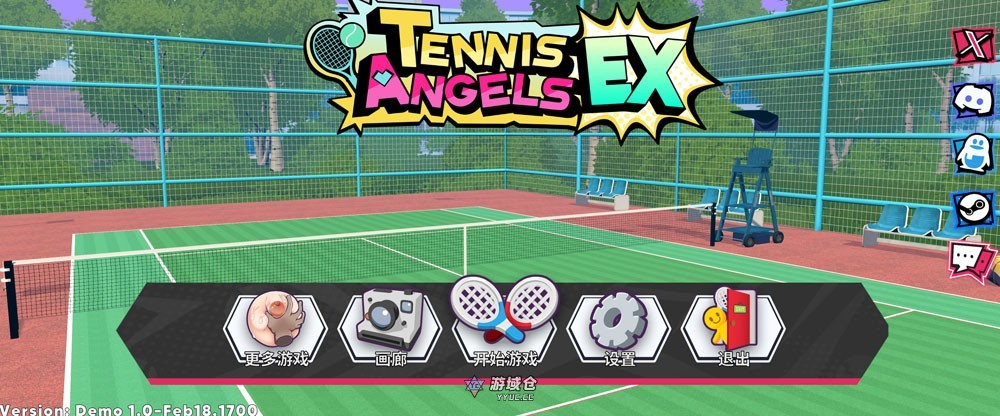 网球天使 Tennis Angels EX 官方中文步兵Demo版【1.5G/新作】 ACG端游 第1张