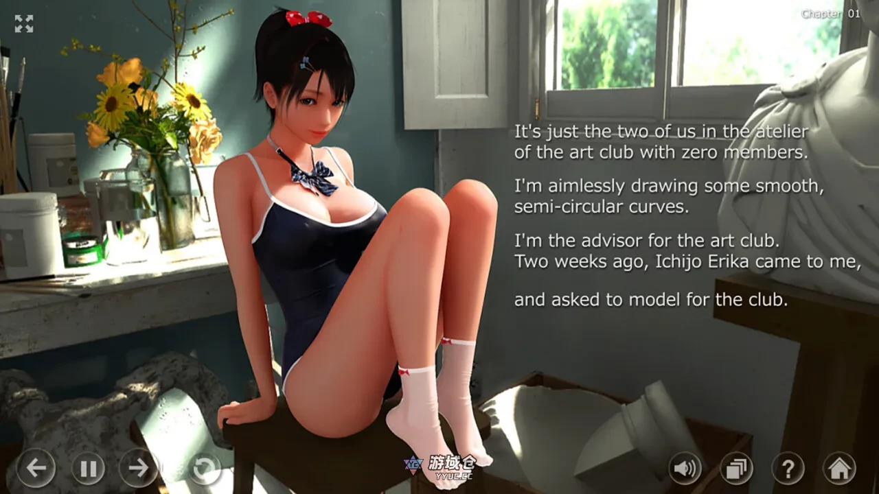 [互动SLG/3D作品/动态] 秘密画室 秘密のアトリエ v2.0 官方中文步兵版 [6.70G] ACG端游 第1张
