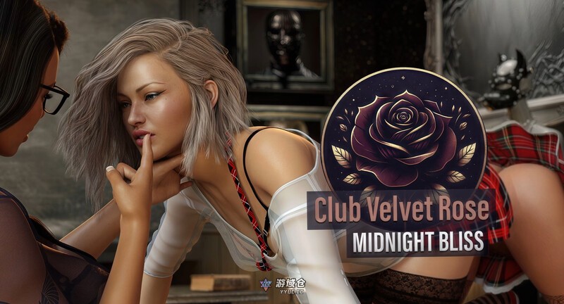【SLG/动态/汉化】天鹅绒玫瑰俱乐部(Club Velvet Rose: Midnight Bliss)完结版 汉化中文【8G】 ACG手游 第1张-游域仓 1