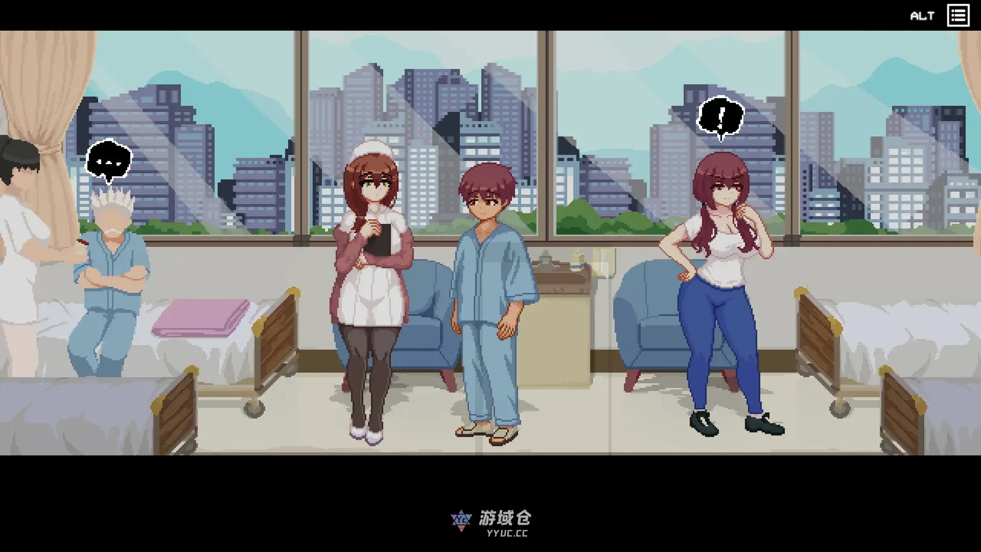 [恐怖ACT/像素动态] 医院诱惑 Hospital Seduction v1.0.1 官方中文版 [410M] ACG端游 第1张