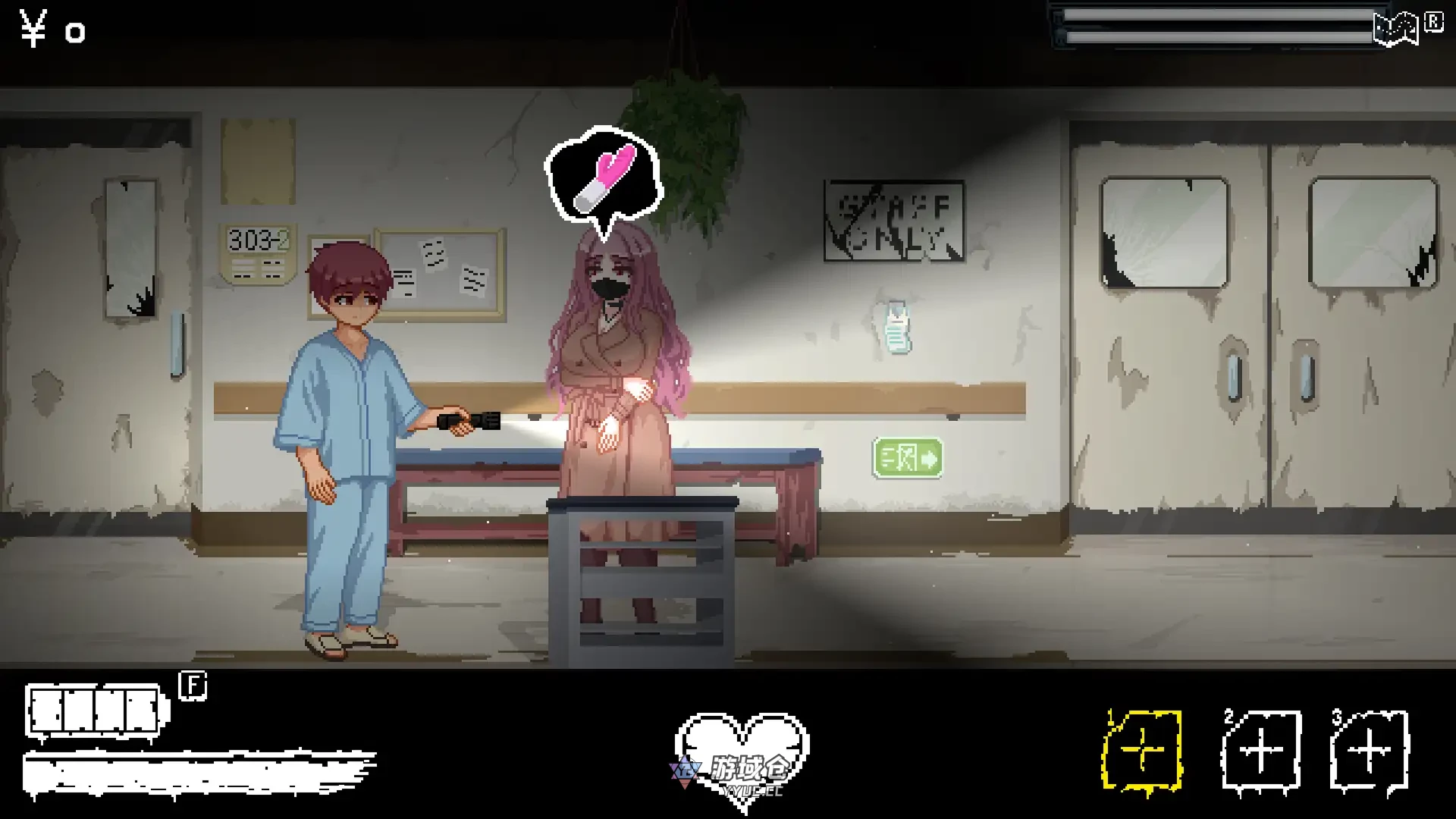 [恐怖ACT/像素动态] 医院诱惑 Hospital Seduction v1.0.1 官方中文版 [410M] ACG端游 第2张