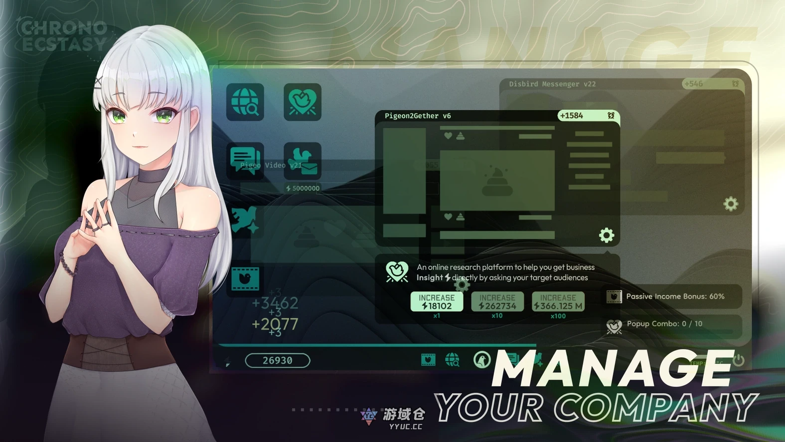 [沙盒SLG/时间停止/动态] 时间狂喜 时间停止 Chrono Ecstasy v0.2.9 步兵版 [2.50G] ACG手游 第2张