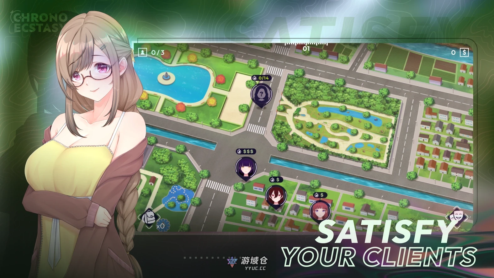 [沙盒SLG/时间停止/动态] 时间狂喜 时间停止 Chrono Ecstasy v0.2.9 步兵版 [2.50G] ACG手游 第3张