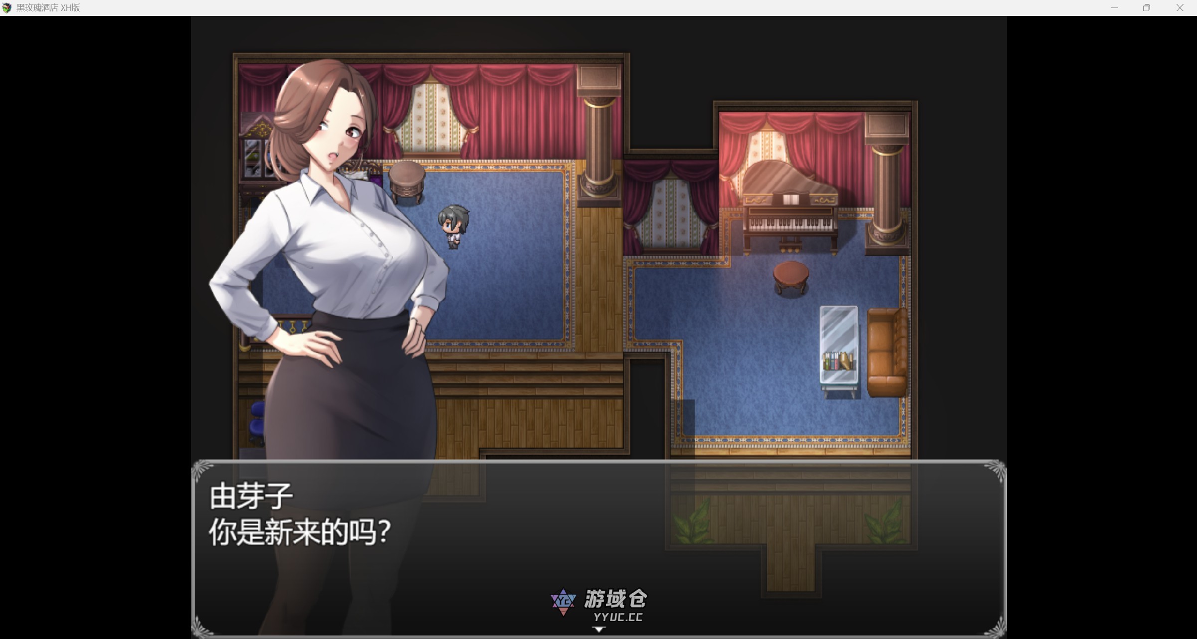 [亚洲风RPG] 黑玫瑰酒店 Black Rose Hotel [Dev Build 1] 内嵌AI汉化版+作弊码 [750M] ACG端游 第5张