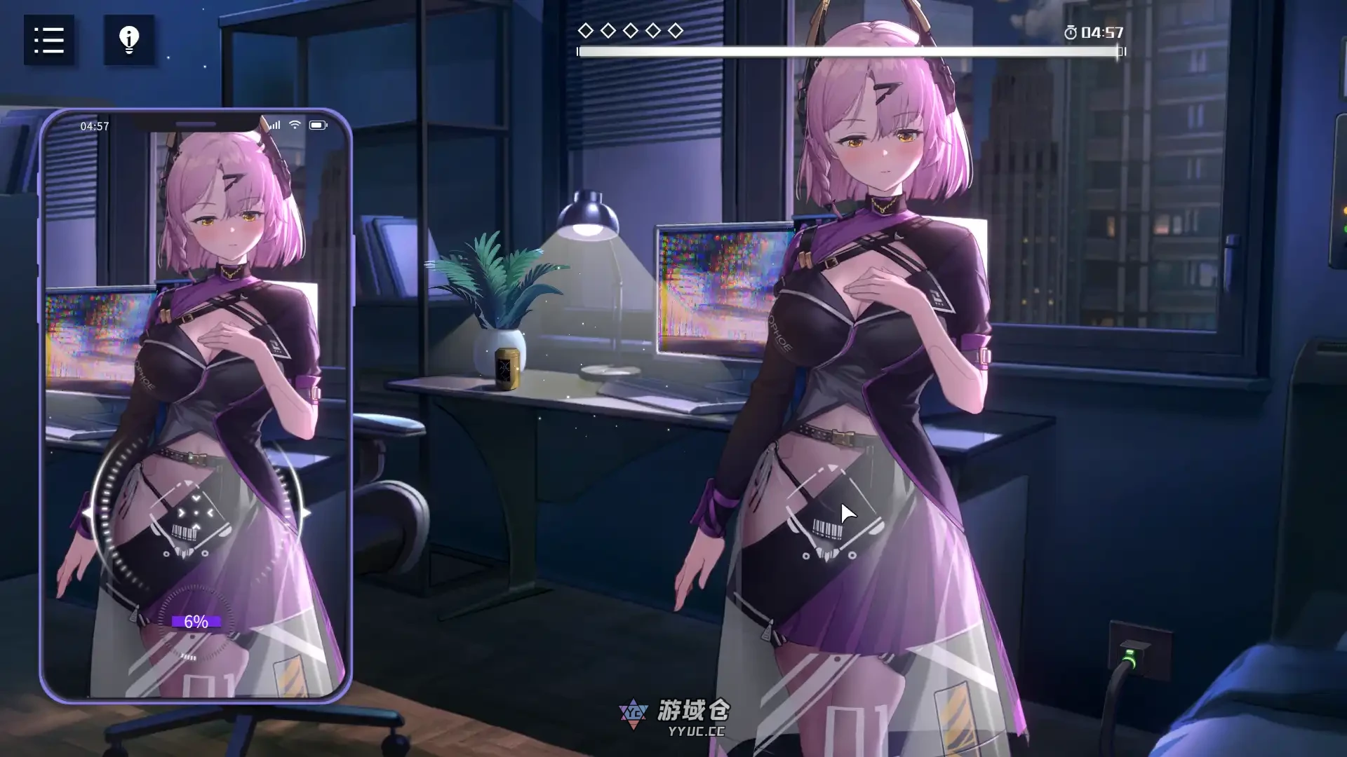 【互动SLG/中文/全动态】神奇手机RE：Erophone:Re(神秘手机) V1.1.236官中步兵版[堕落线]【2.4G】