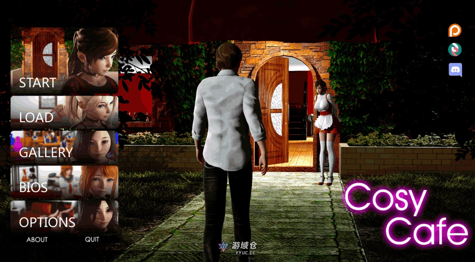 【亚洲风SLG/动态】舒适咖啡厅/舒适咖啡馆（ Cosy Cafe）V0.12.1 内嵌AI汉化【11G】