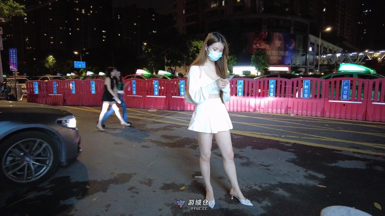 [真实街拍生活]广州/深圳/西安深夜街头日常生活视频，贵在真实【66V/29G】 展会街拍 第2张