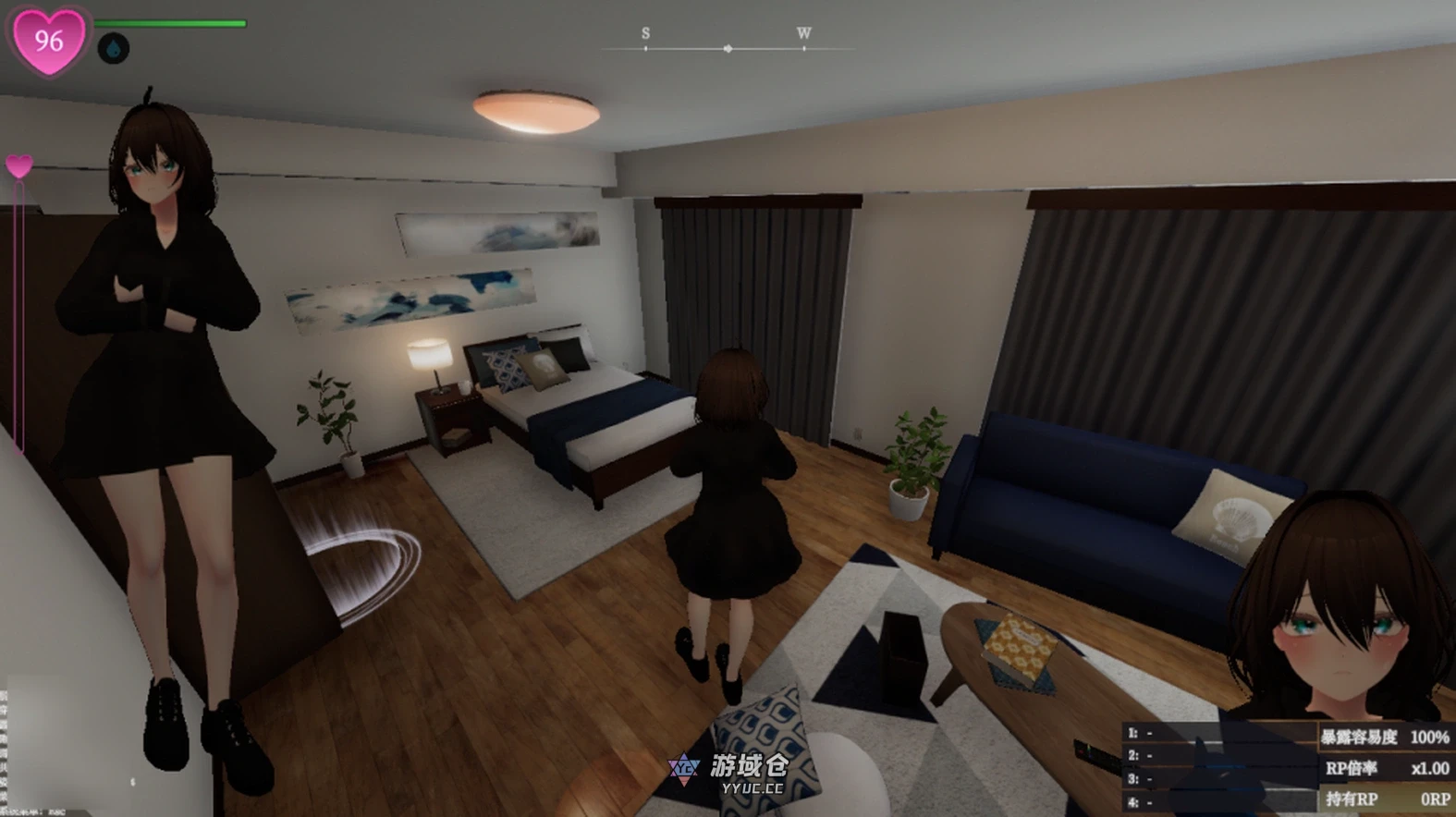 【SLG/3D动态】隐秘曝光 真奈美小姐的偷偷行动 V1.1.1 官方中文正式步兵版【2.8G】