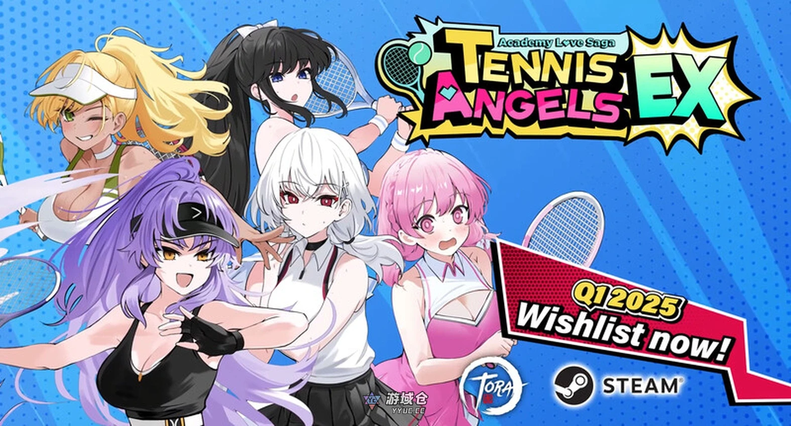 网球天使 Tennis Angels EX  TENNIS ANGELS EX VerV1.10 STEAM官方中文步兵版+DLC【2G】 ACG端游 第1张