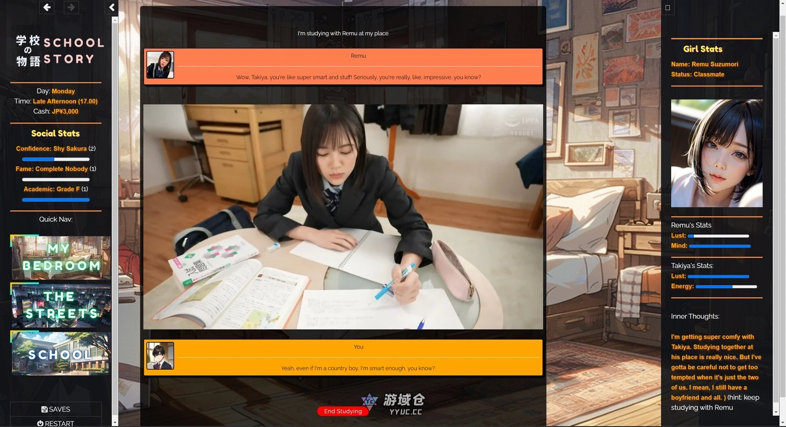 [亚洲风HTML/真人/动态] 学校の物语 Gakko No Monogatari V0.21 浏览器html转中文 [17.7G] ACG端游 第2张