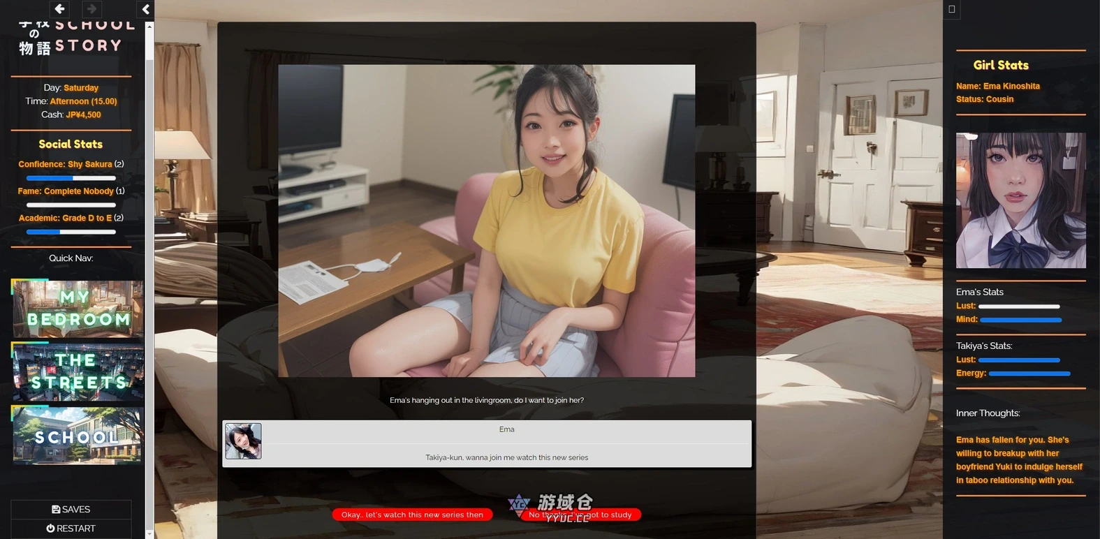 [亚洲风HTML/真人/动态] 学校の物语 Gakko No Monogatari V0.21 浏览器html转中文 [17.7G] ACG端游 第4张