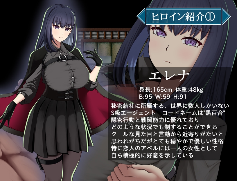 [日式RPG] 特工艾琳娜 ～与无能部下的危险任务～ エージェント・エレナ ～無能な部下との危険な任務～ Ver1.15 内嵌AI汉化版+作弊码 [2.14G] ACG手游 第1张