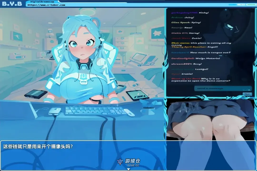 V-TUBER(虚拟主播) v0.5 内嵌AI汉化版(地牢RPG)1.0G ACG手游 第2张