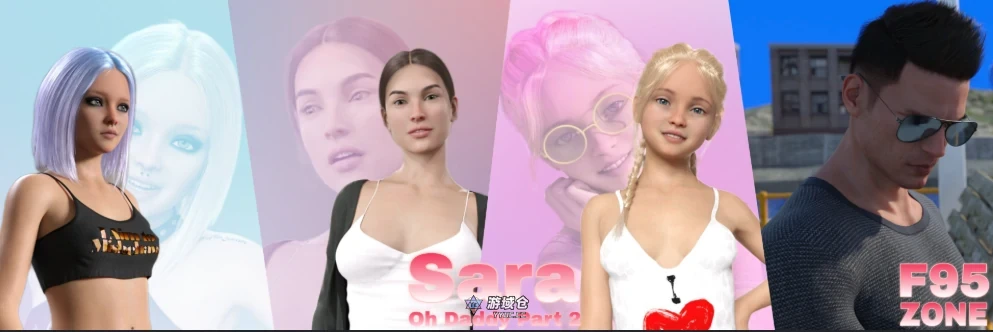 莎拉和爸爸第二部 Sara – Oh Daddy Part 2 v0.7 AI汉化版(SLG/3D)更新/4.3G