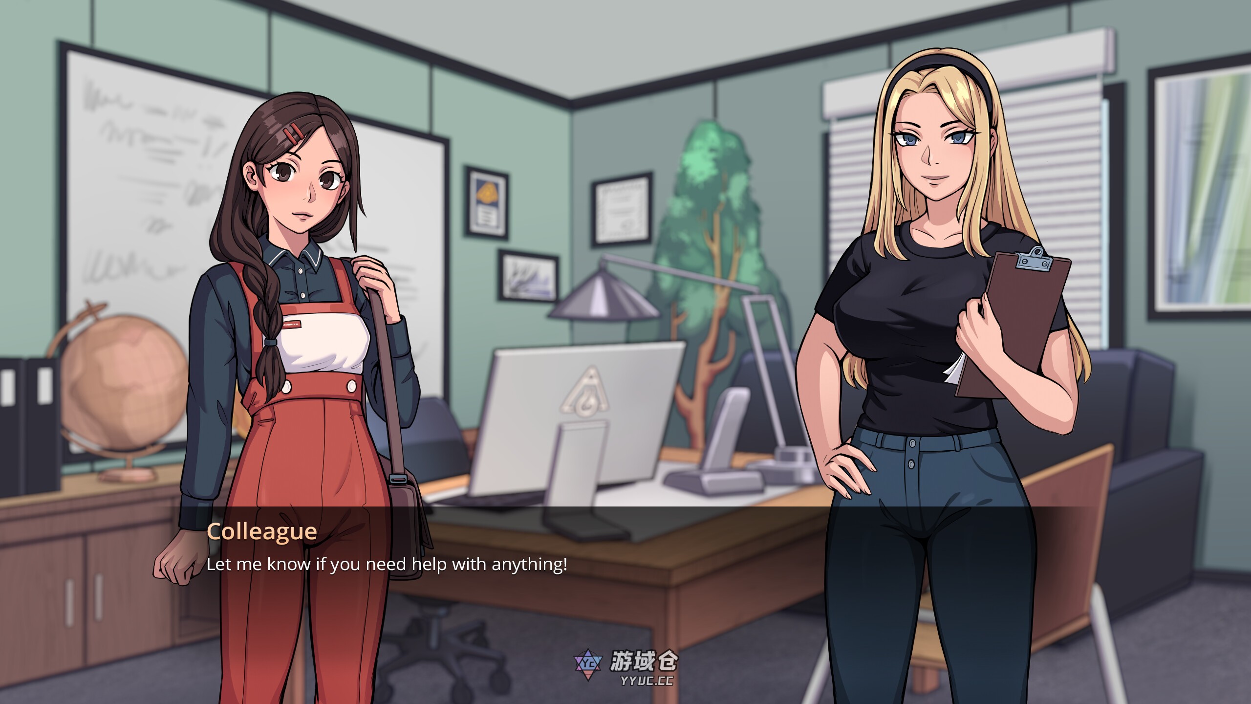 新作[沙盒SLG/Live2D] 姑娘们，我只想拿工资！Girls, I just want to get paid! v1.1 官方中文步兵版 [1.10G] ACG端游 第3张