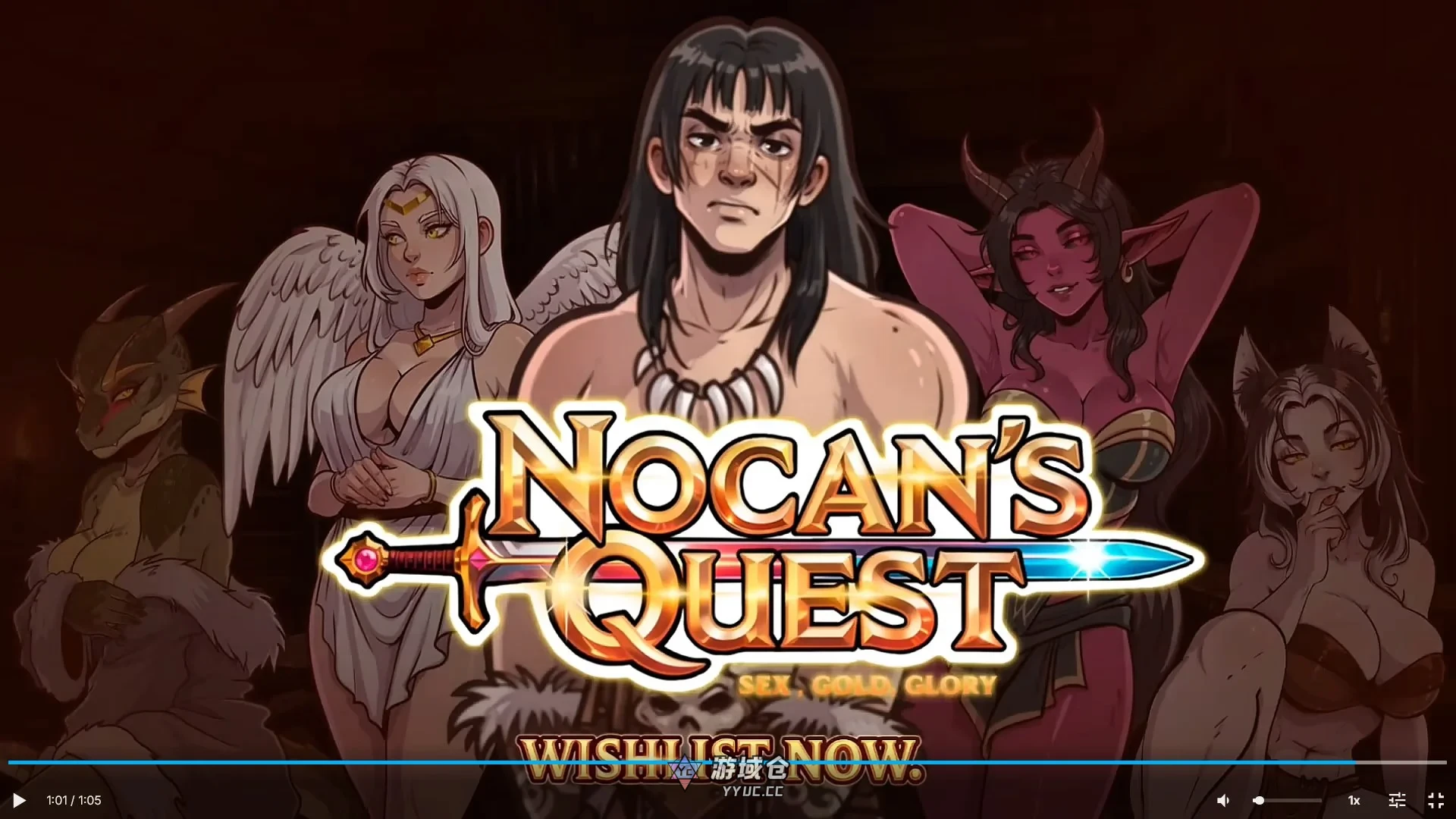 [SLG/后宫/动态2D]诺坎的征程：性爱、金钱、荣耀 Nocan s Quest: Sex Gold Glory 官中步兵版 [新作/2.42GB]