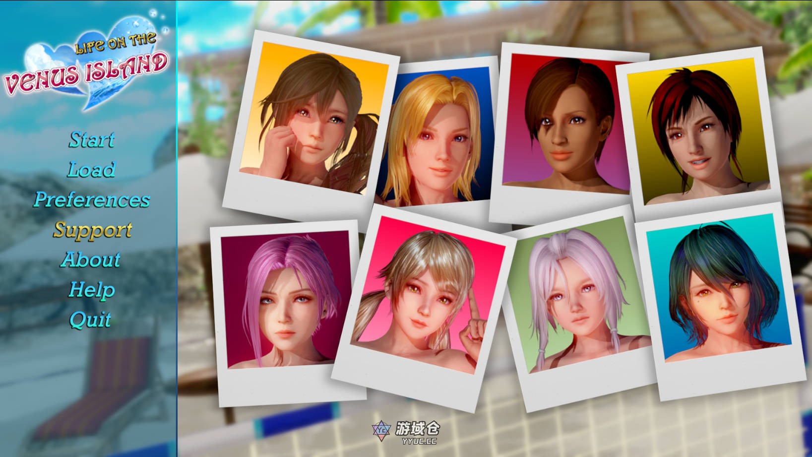 [日式SLG] 维纳斯岛上的生活 Life on the Venus Island v0.4 汉化版 [4.50G]