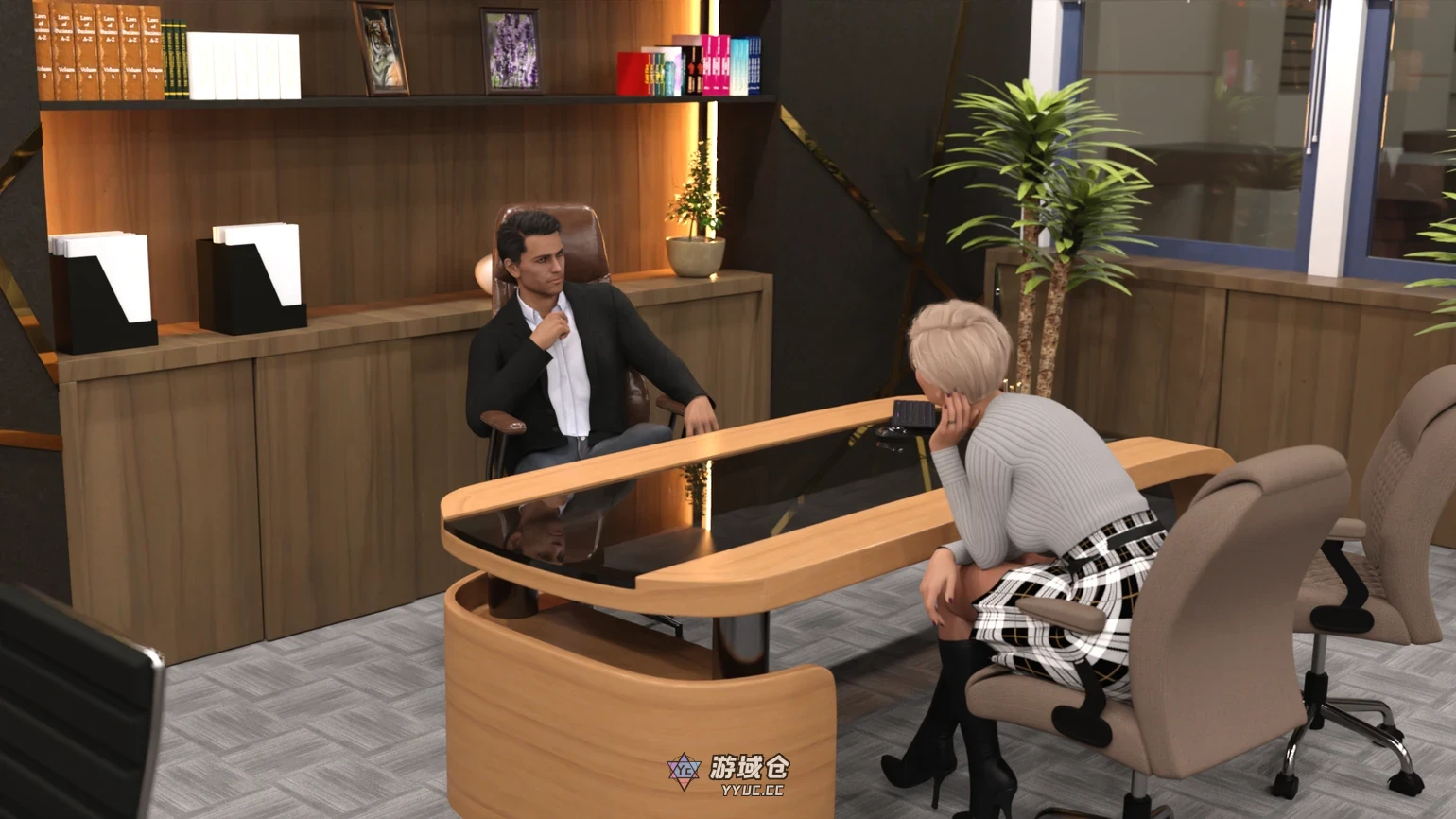 [SLG/动态] 我老公的老板 My Husband’s Boss Chapter1-2-3 AI汉化版 [更新/11.3G]